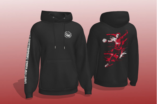 Hoodie Handballer Rot